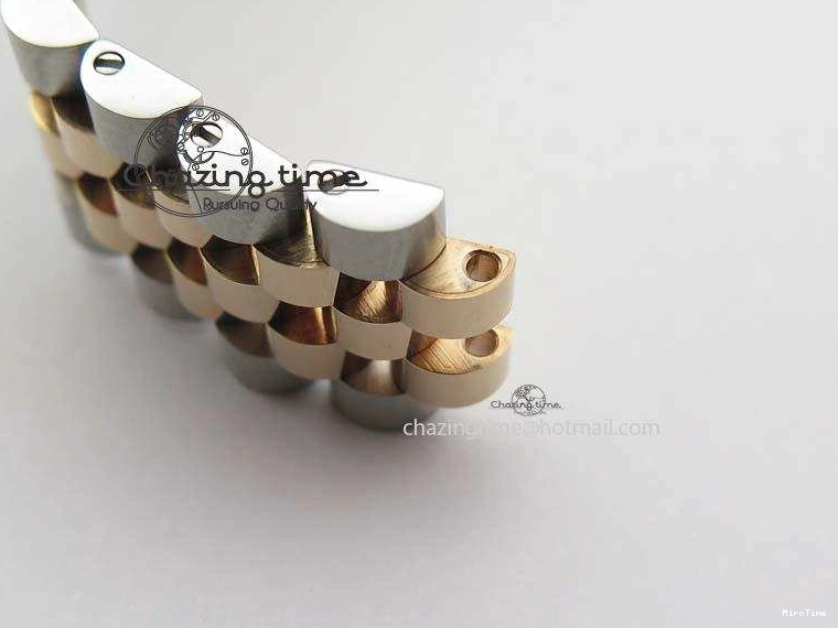 MiroTime 0313 Vibrant DateJust 41mm 126303 Noob 1:1 Best Edition RG Wrapped Brown Diam Dial Fluted Bezel On Jubilee Bracelet A 3781